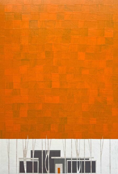 Modern House Orange Forest no.468