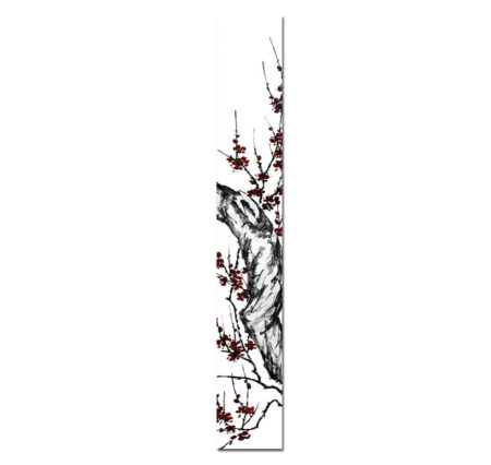 Red Plum Blossom Vertical