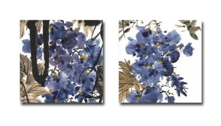 Wisteria Print Set of 2