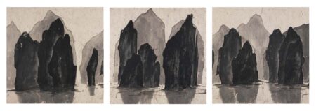 Sung Mountain Print Set of 3