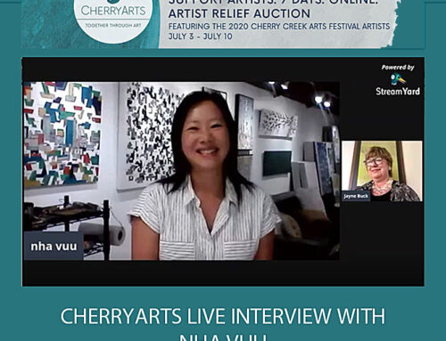 CHERRYARTS LIVE INTERVIEW WITH JAYNE BUCK- JUL 2020