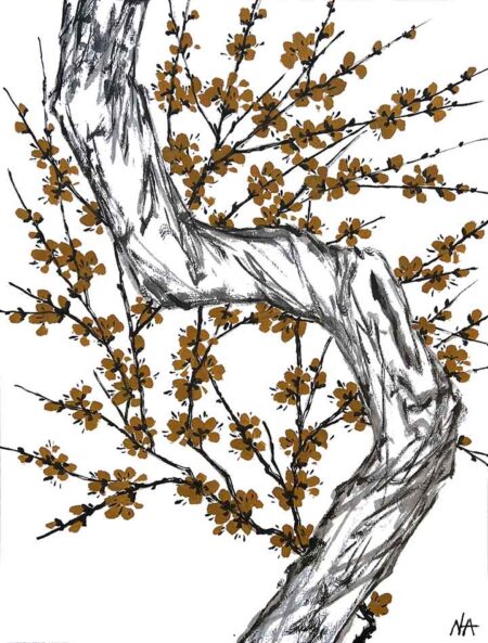 Yellow Plum Blossom no. 1467