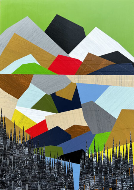 Painted Mountains no.465