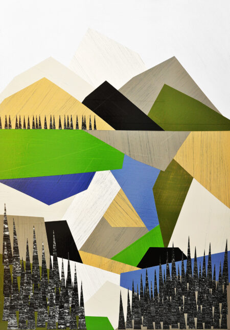 Painted Mountain no. t444