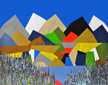 Painted Mountain no. t423